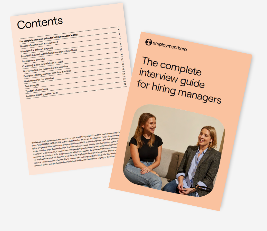 Interview Guide For Hiring Managers