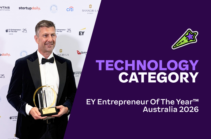 Employment Hero CEO Ben Thompson wins Technology Category