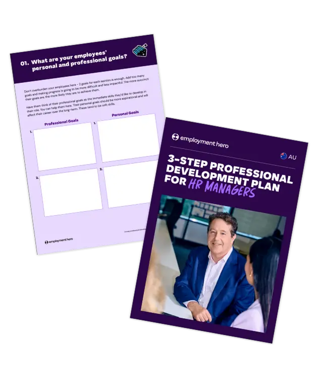 Professional Development Plan Template [Free Download]