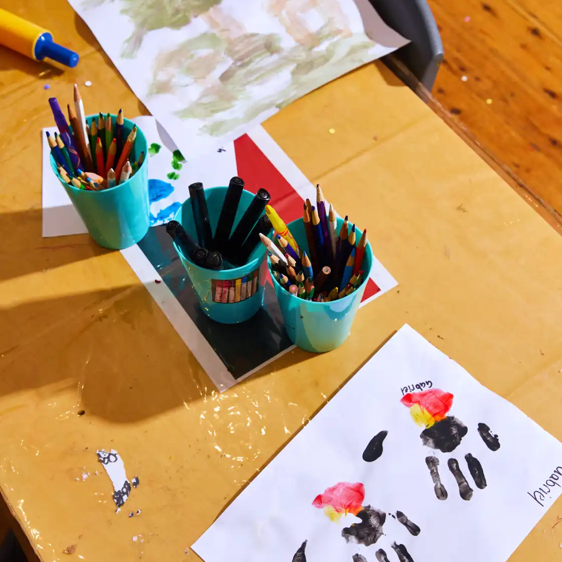 image a of child at childcare